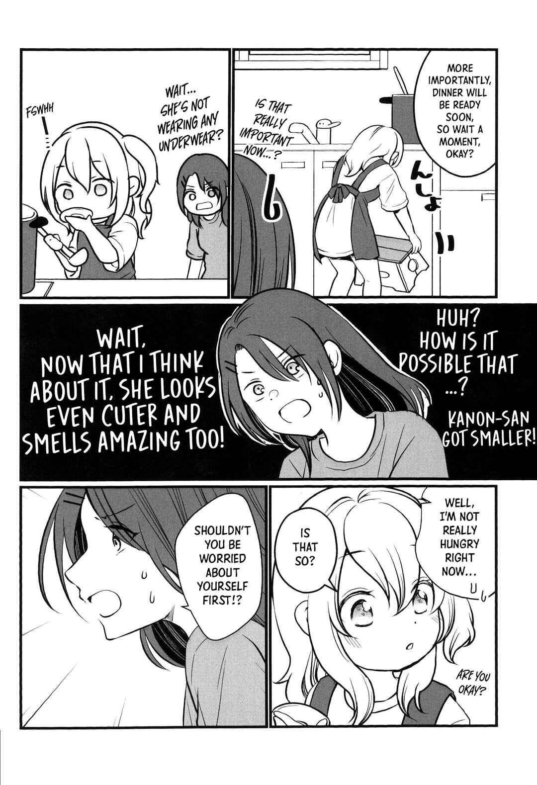 Page 8 Chapter Unknown_4ae0 BanG Dream! - Even If Kanon-San Turns into a Little Girl