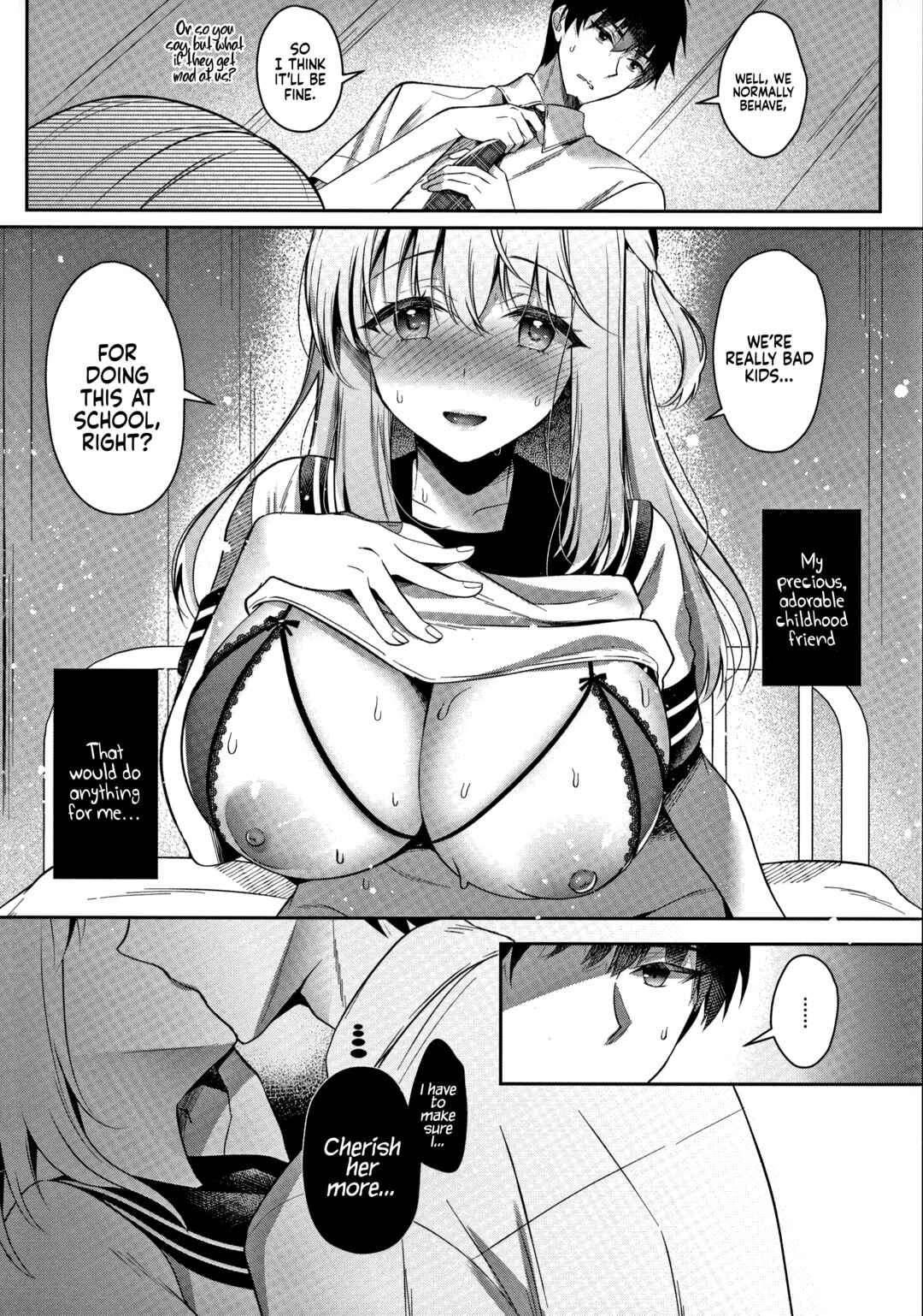 Page 51 Chapter Unknown_3df9 Osananajimi de Koibito no Kanojo to Ecchi na Shitagi