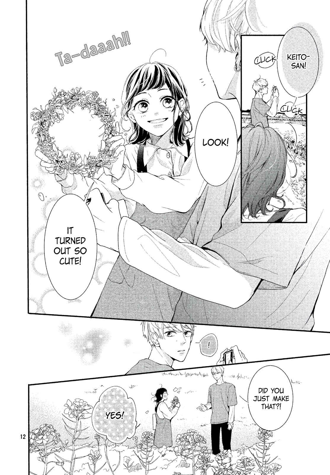 Page 12 Chapter 2 Capture My Heart at the Flower Fields