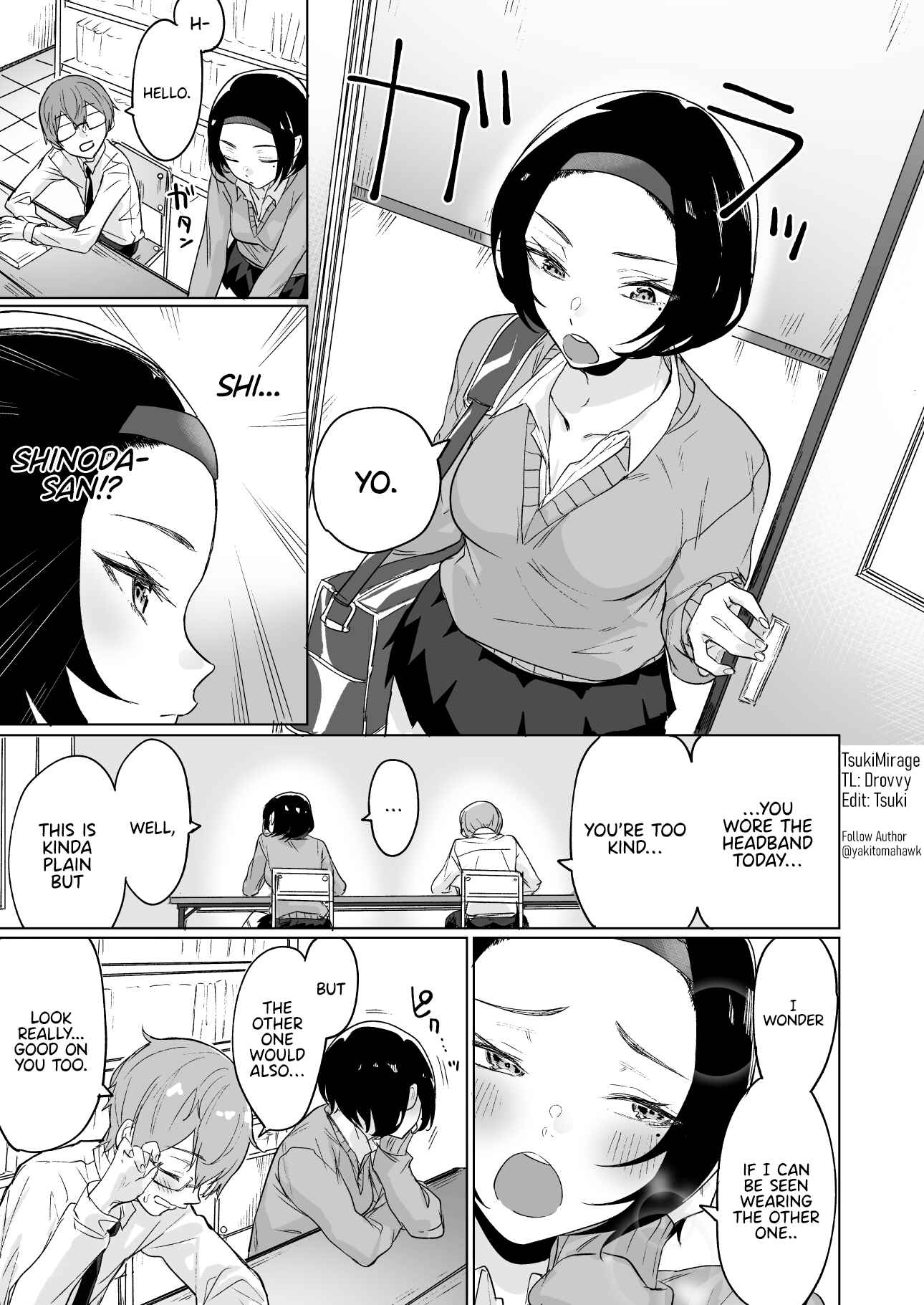 Page 1 Chapter 7 At First Glance, Shinoda-san Seems Cool but Is Actually Adorable!