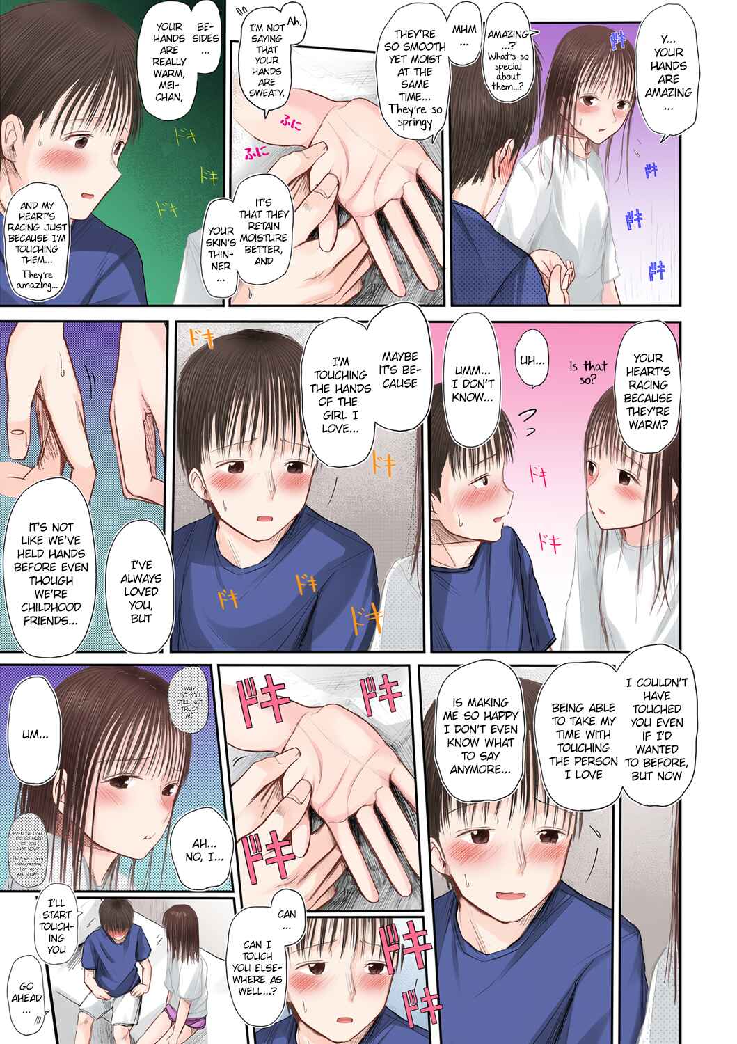 Page 13 Chapter Unknown_c05d Kimi ni Sawareru Shiawase - 2-nen buri no Otomari-kai (Official Colored)