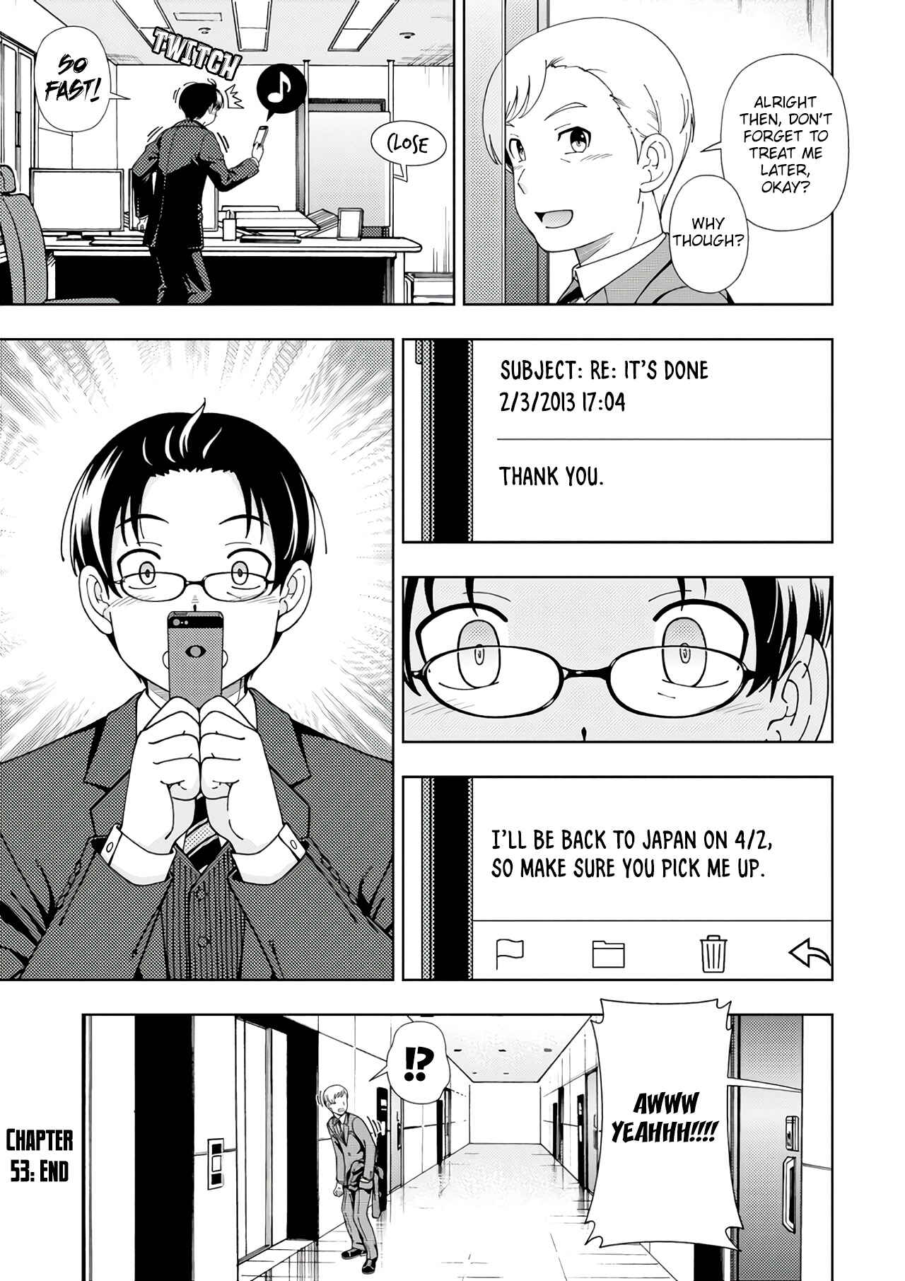 Page 38 Chapter 53 Iinazuke Kyoutei