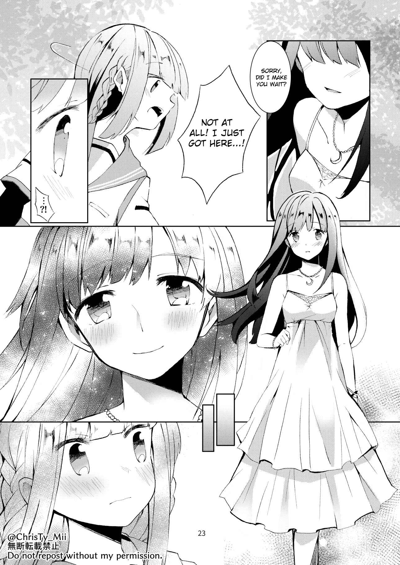 Page 24 Chapter Unknown_dab9 Magia Record: Mahou Shoujo Madoka☆Magica Gaiden - Kokuhaku Renshuuchuu (Doujinshi)