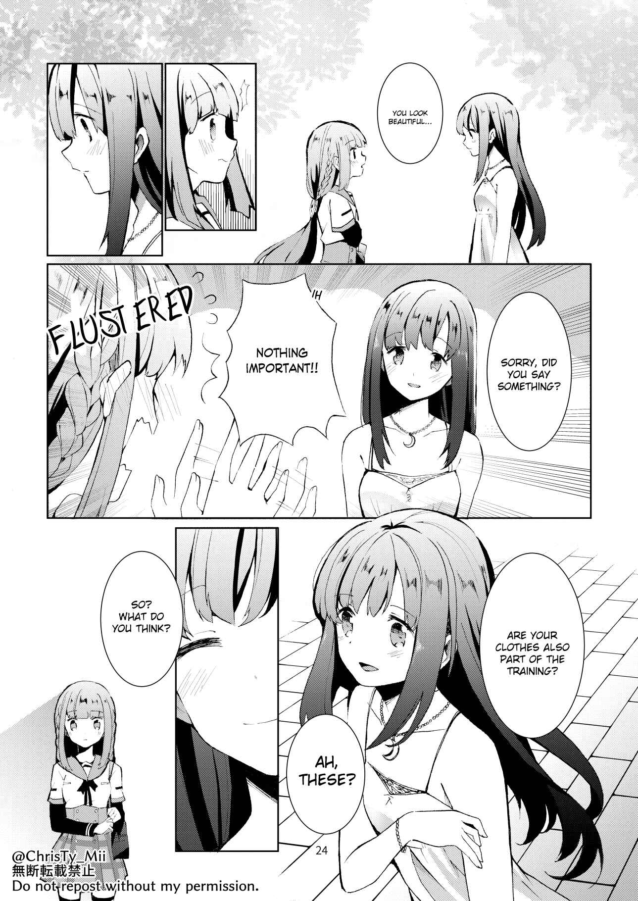Page 25 Chapter Unknown_dab9 Magia Record: Mahou Shoujo Madoka☆Magica Gaiden - Kokuhaku Renshuuchuu (Doujinshi)