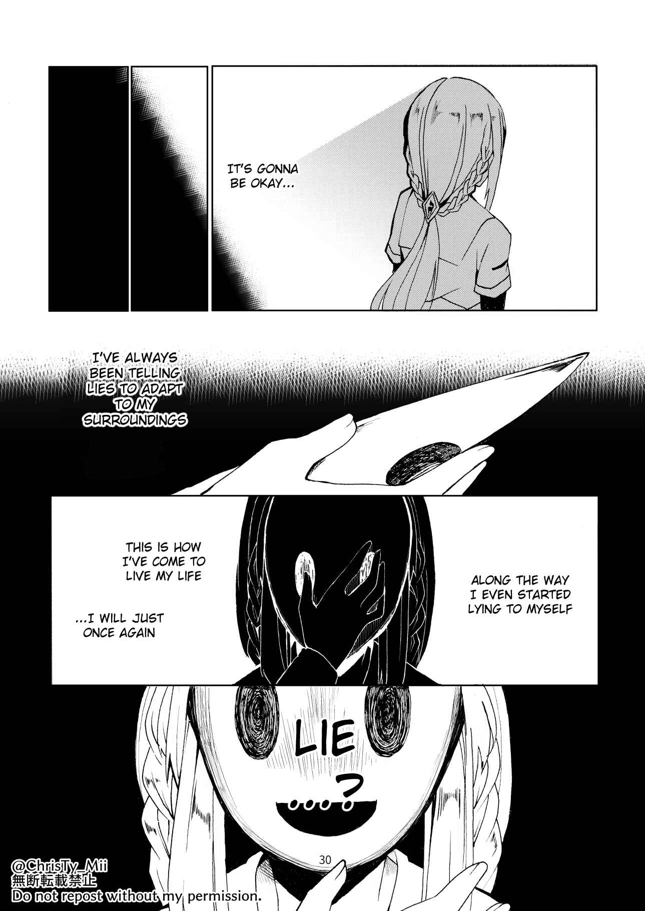 Page 31 Chapter Unknown_dab9 Magia Record: Mahou Shoujo Madoka☆Magica Gaiden - Kokuhaku Renshuuchuu (Doujinshi)