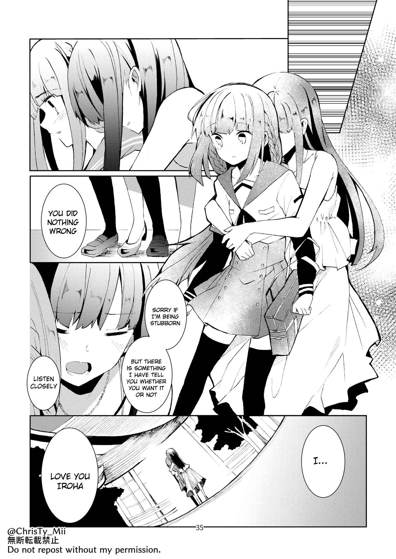 Page 36 Chapter Unknown_dab9 Magia Record: Mahou Shoujo Madoka☆Magica Gaiden - Kokuhaku Renshuuchuu (Doujinshi)