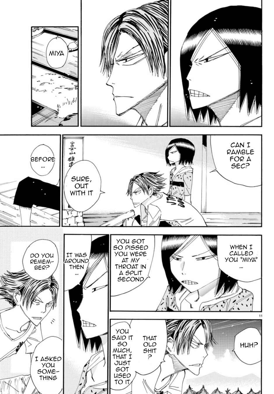 Page 12 Chapter 51 Yowamushi Pedal - Spare Bike