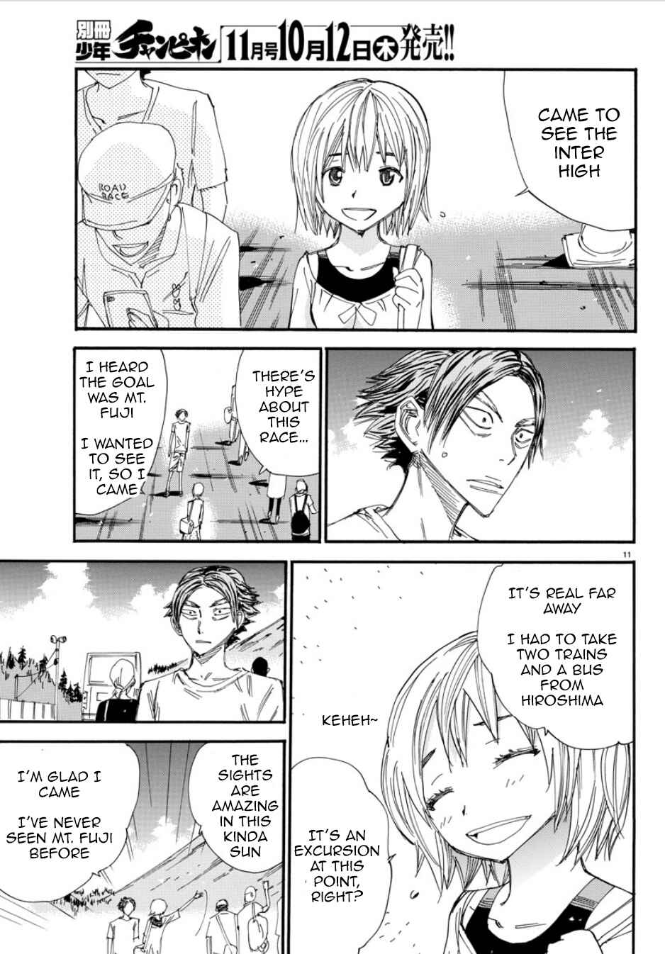 Page 10 Chapter 52 Yowamushi Pedal - Spare Bike