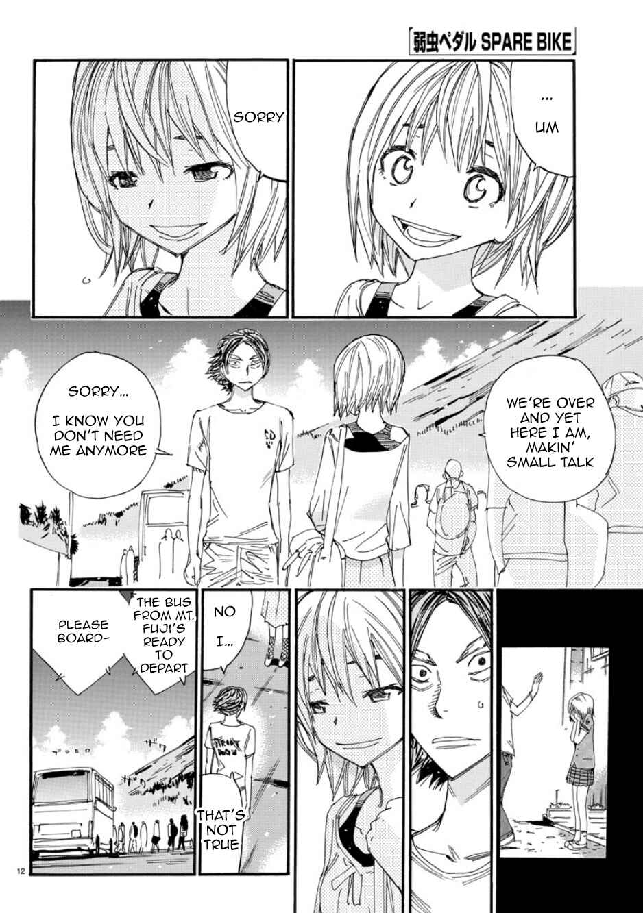 Page 11 Chapter 52 Yowamushi Pedal - Spare Bike