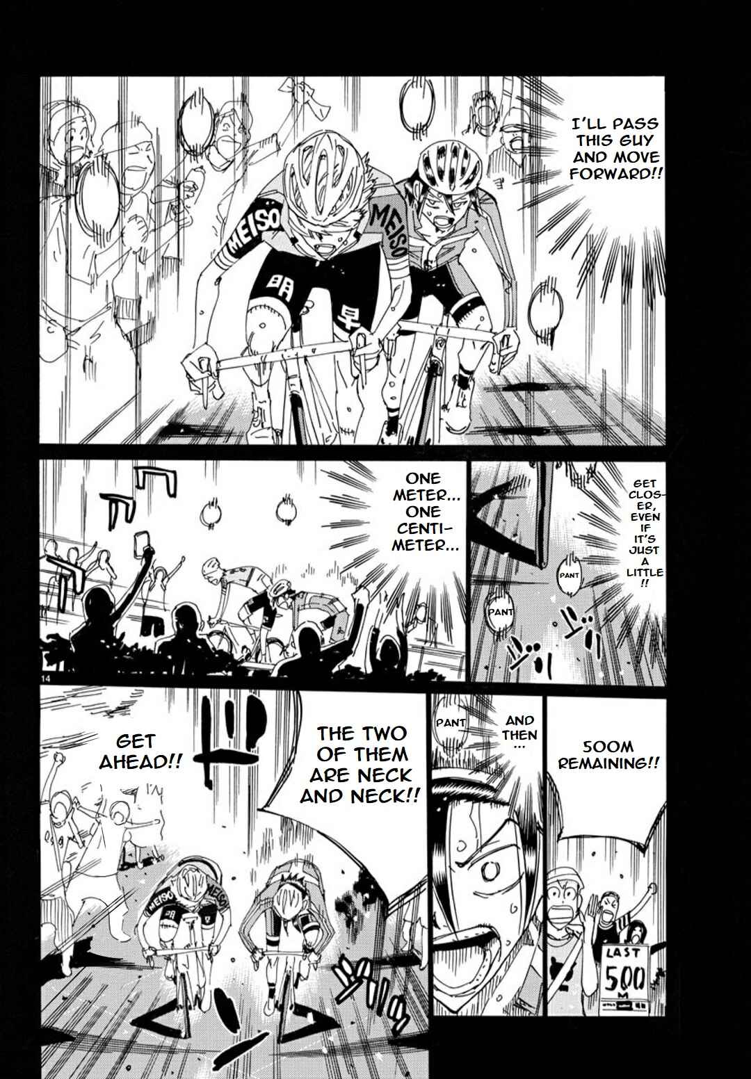 Page 14 Chapter 118 Yowamushi Pedal - Spare Bike