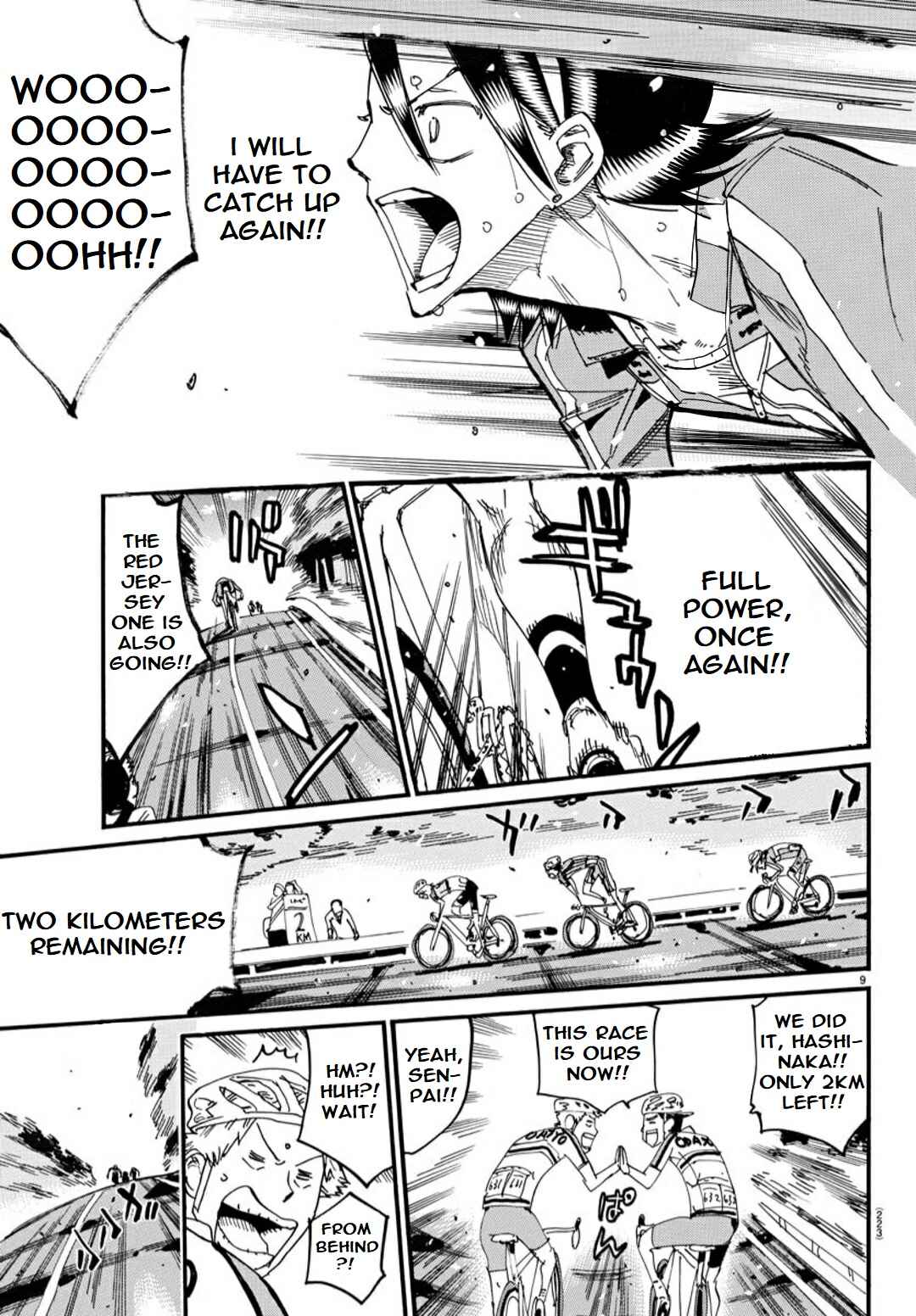 Page 9 Chapter 118 Yowamushi Pedal - Spare Bike
