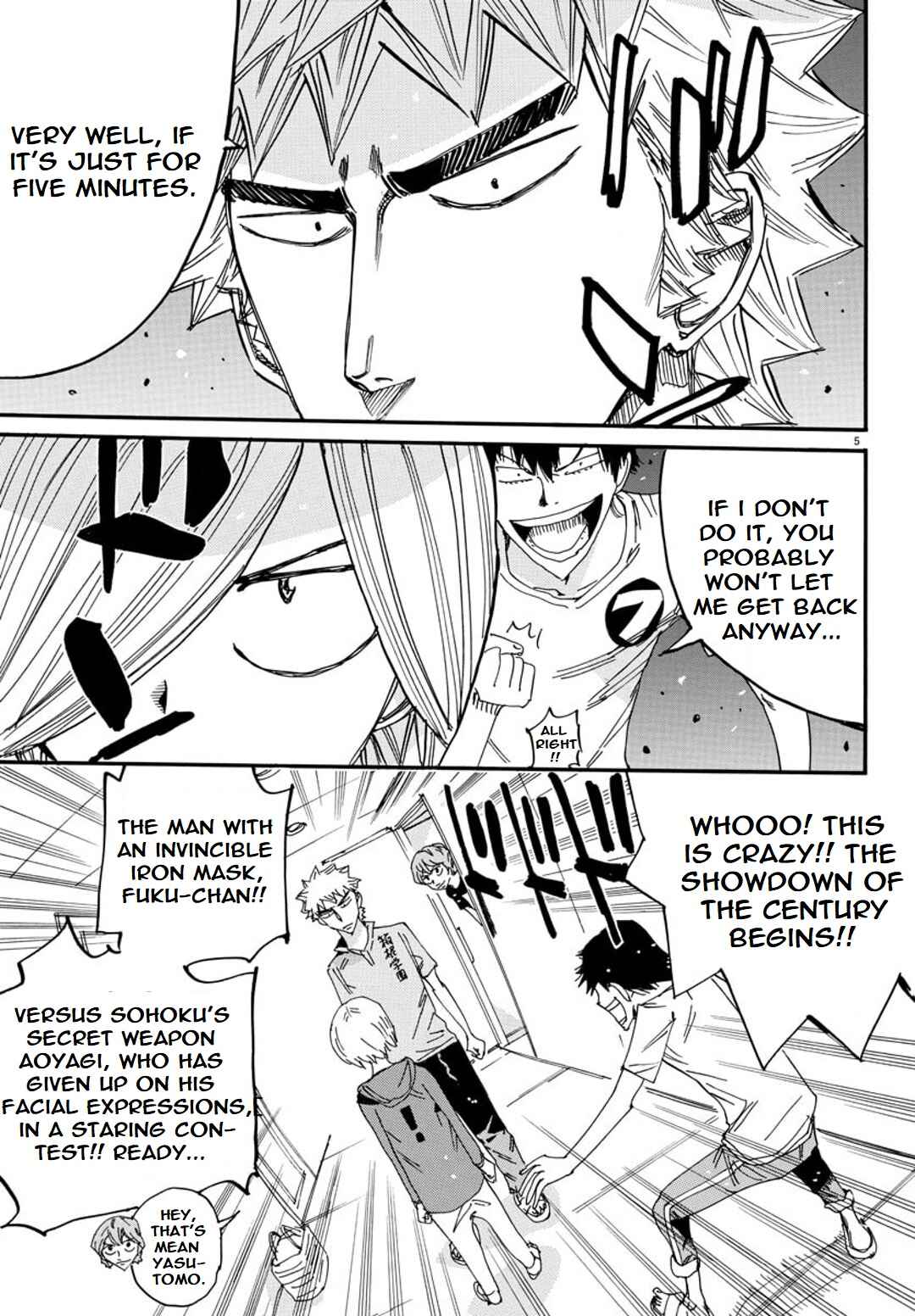 Page 5 Chapter 111 Yowamushi Pedal - Spare Bike