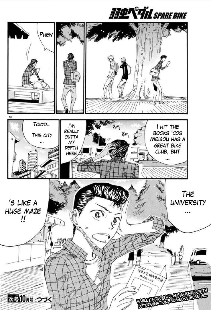 Page 20 Chapter 74 Yowamushi Pedal - Spare Bike