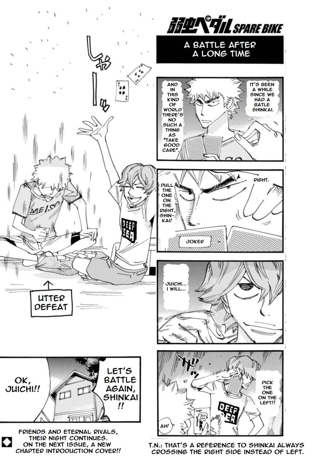Page 9 Chapter 145 Yowamushi Pedal - Spare Bike