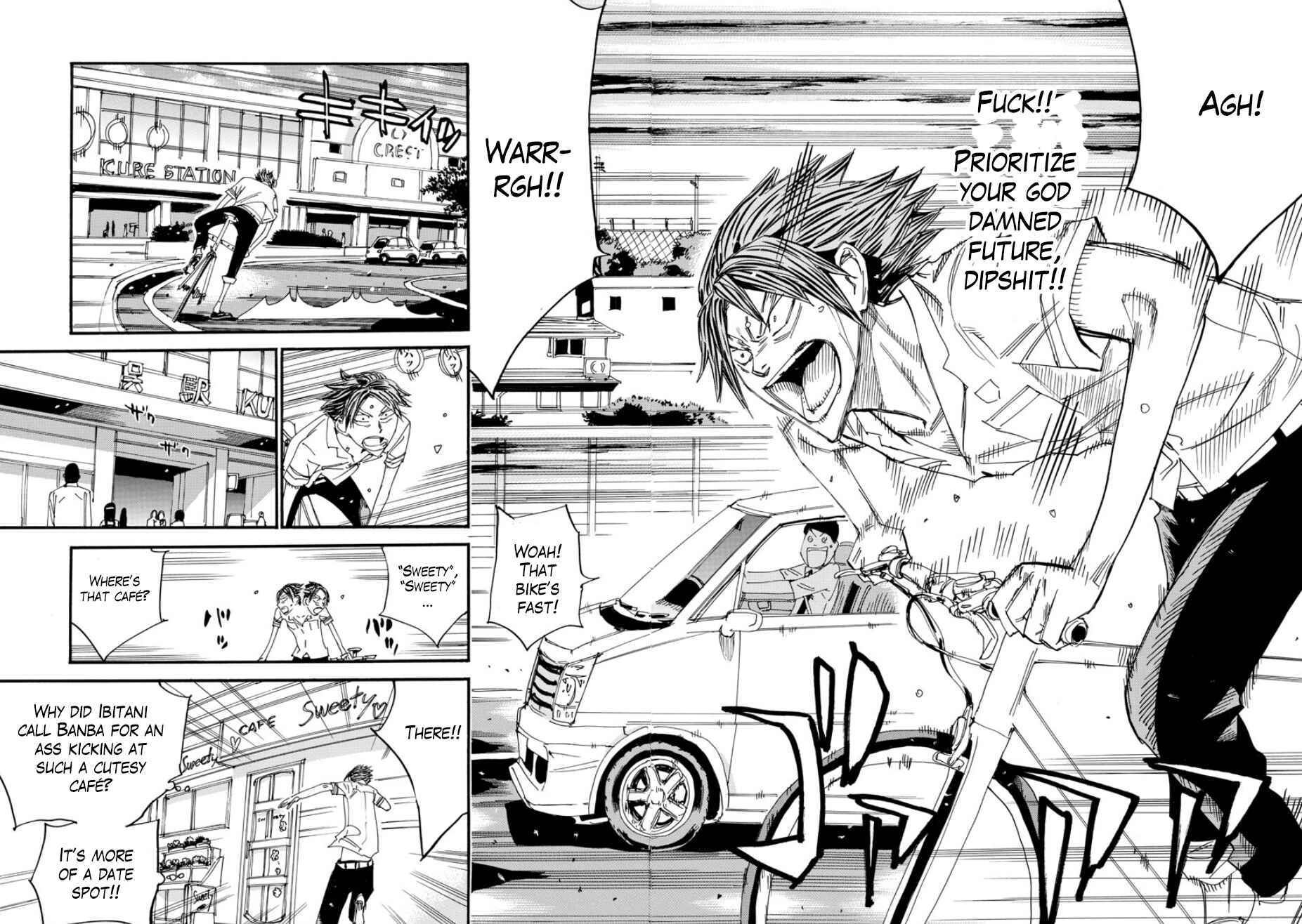 Page 11 Chapter 53 Yowamushi Pedal - Spare Bike