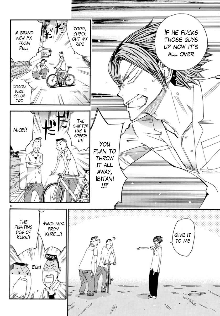Page 9 Chapter 53 Yowamushi Pedal - Spare Bike