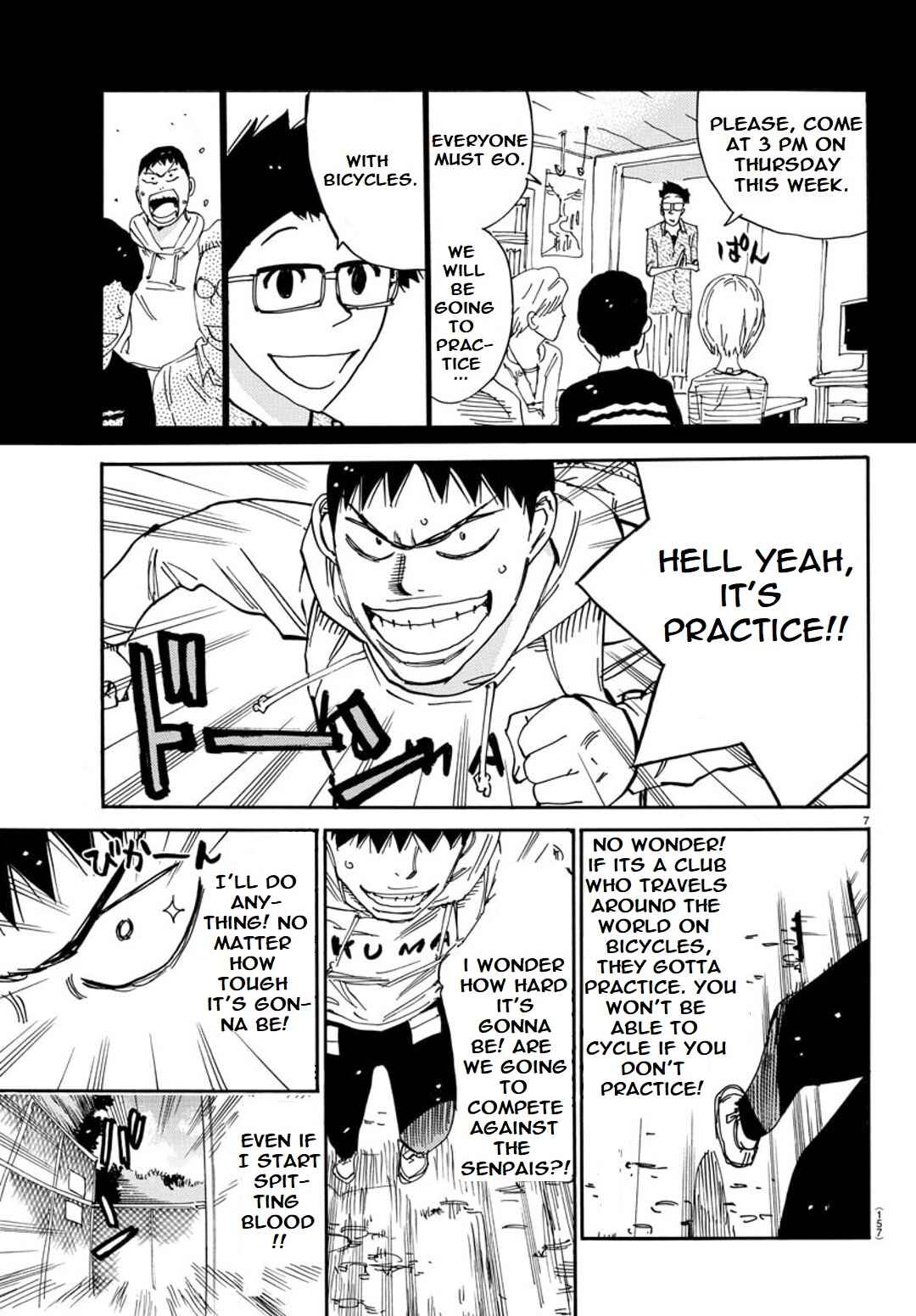 Page 7 Chapter 96 Yowamushi Pedal - Spare Bike