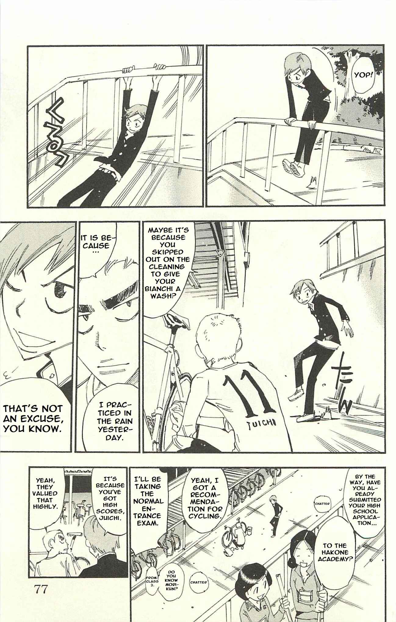Page 7 Chapter 5 Yowamushi Pedal - Spare Bike