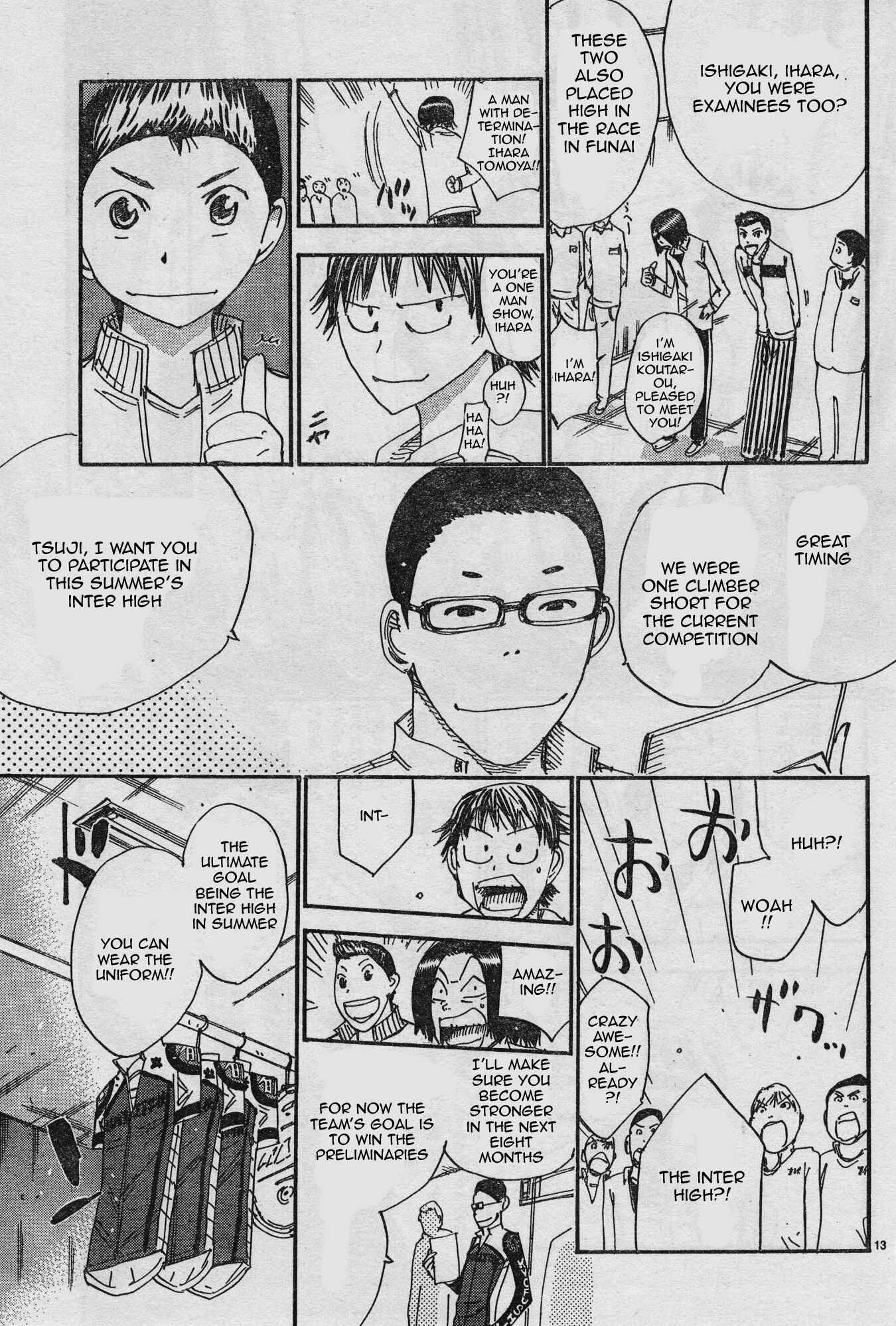 Page 17 Chapter 33 Yowamushi Pedal - Spare Bike