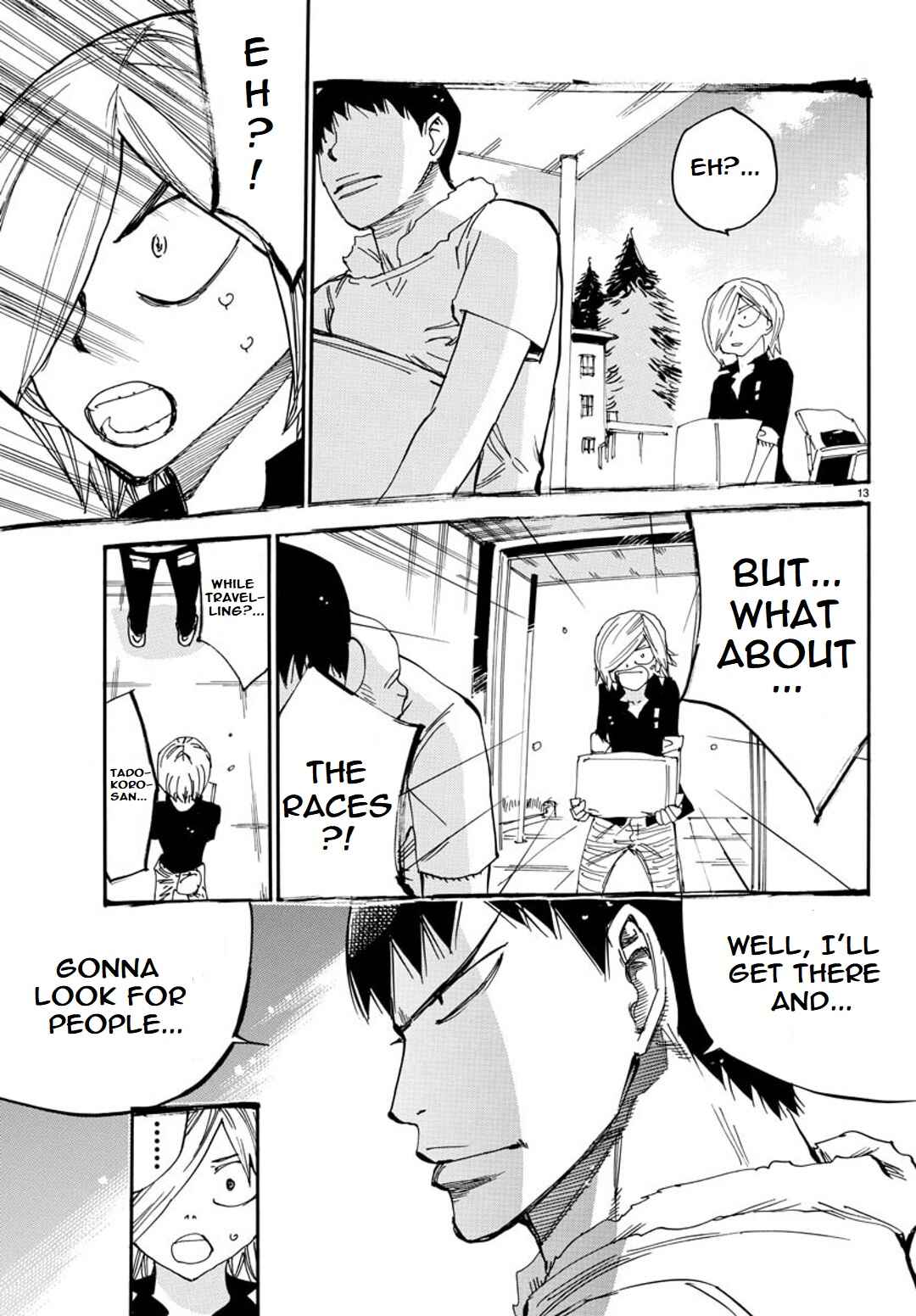 Page 13 Chapter 94 Yowamushi Pedal - Spare Bike