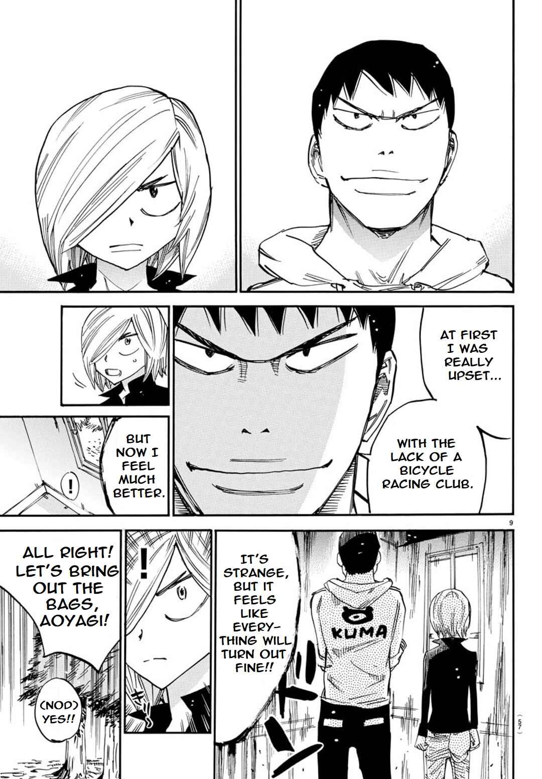 Page 9 Chapter 94 Yowamushi Pedal - Spare Bike