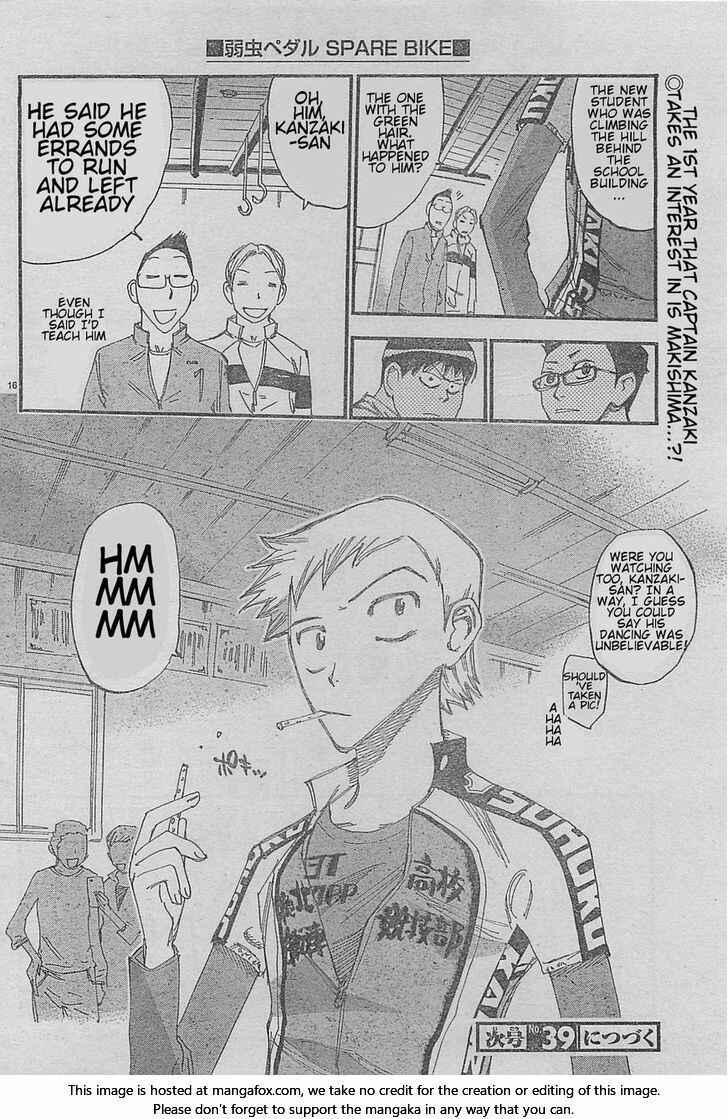 Page 16 Chapter 1 Yowamushi Pedal - Spare Bike