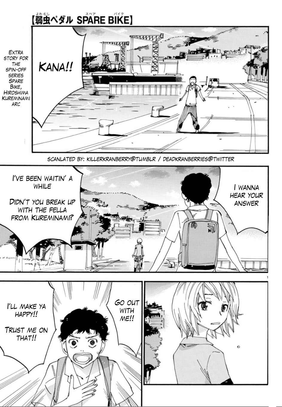 Page 2 Chapter 54 Yowamushi Pedal - Spare Bike