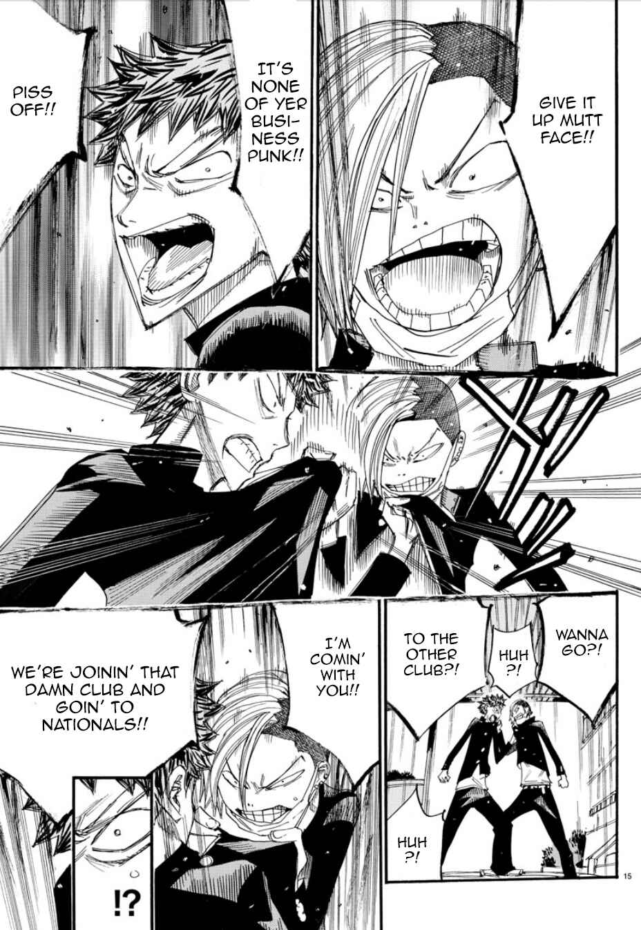 Page 15 Chapter 46 Yowamushi Pedal - Spare Bike