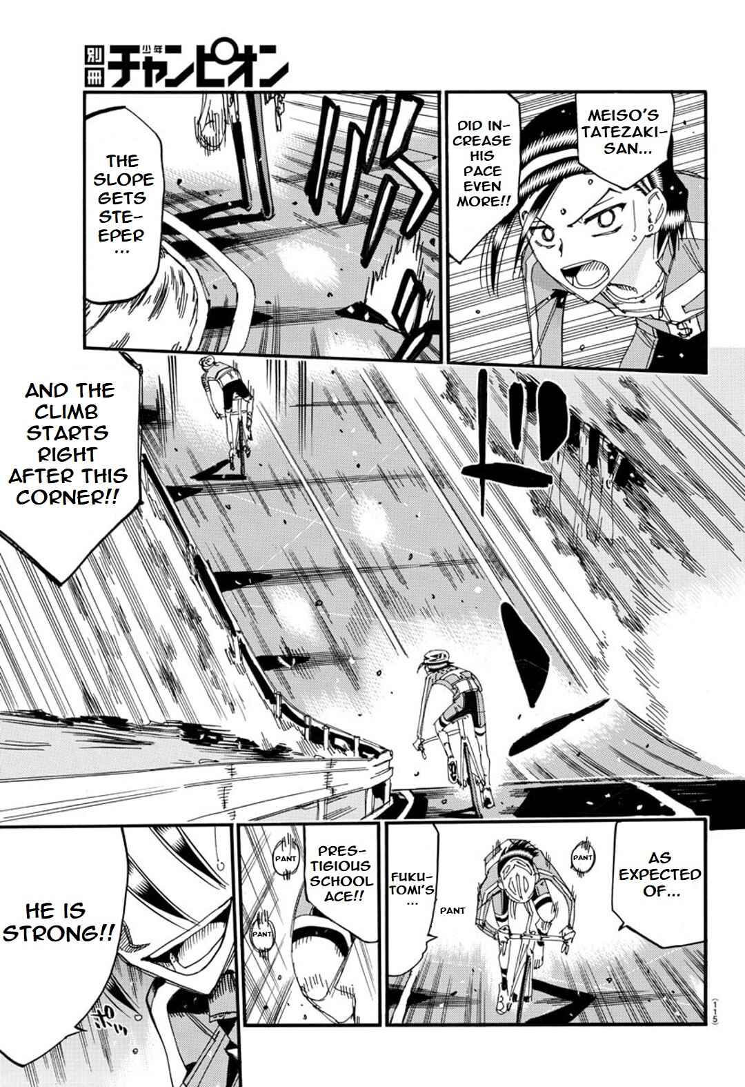 Page 10 Chapter 115 Yowamushi Pedal - Spare Bike