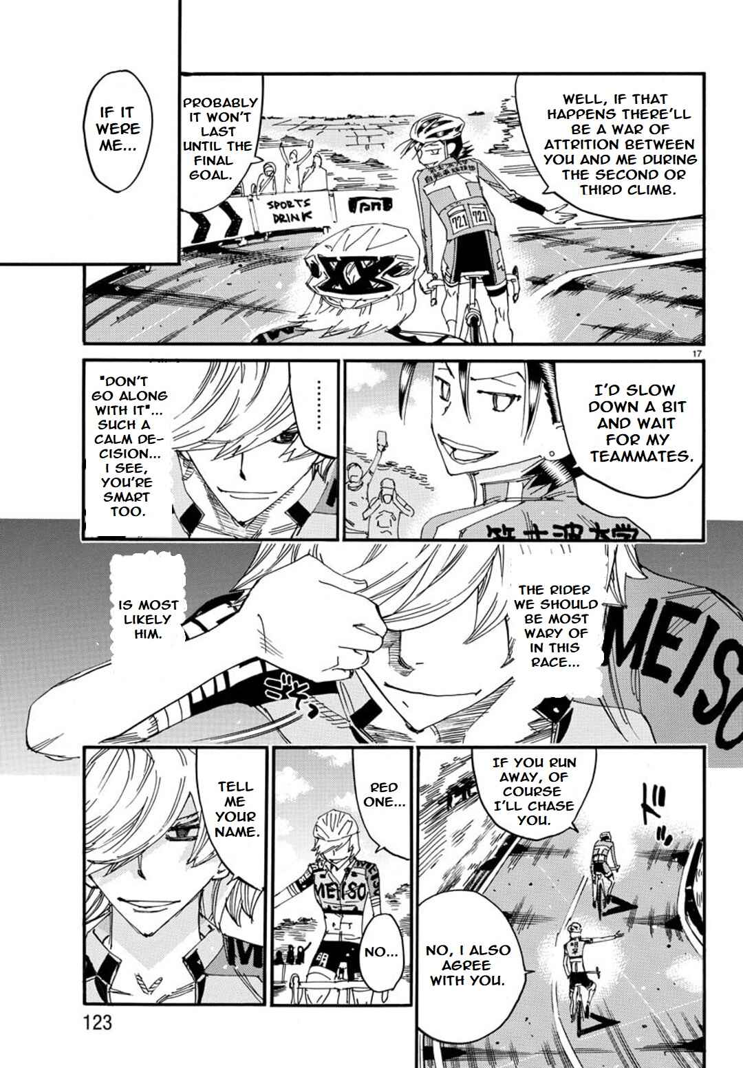Page 16 Chapter 115 Yowamushi Pedal - Spare Bike