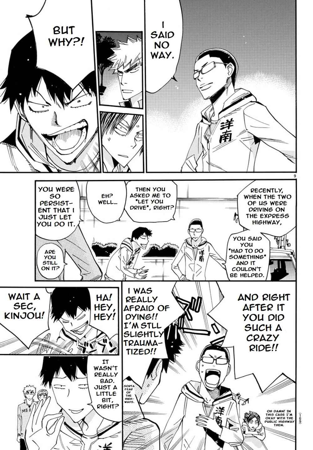 Page 9 Chapter 92 Yowamushi Pedal - Spare Bike
