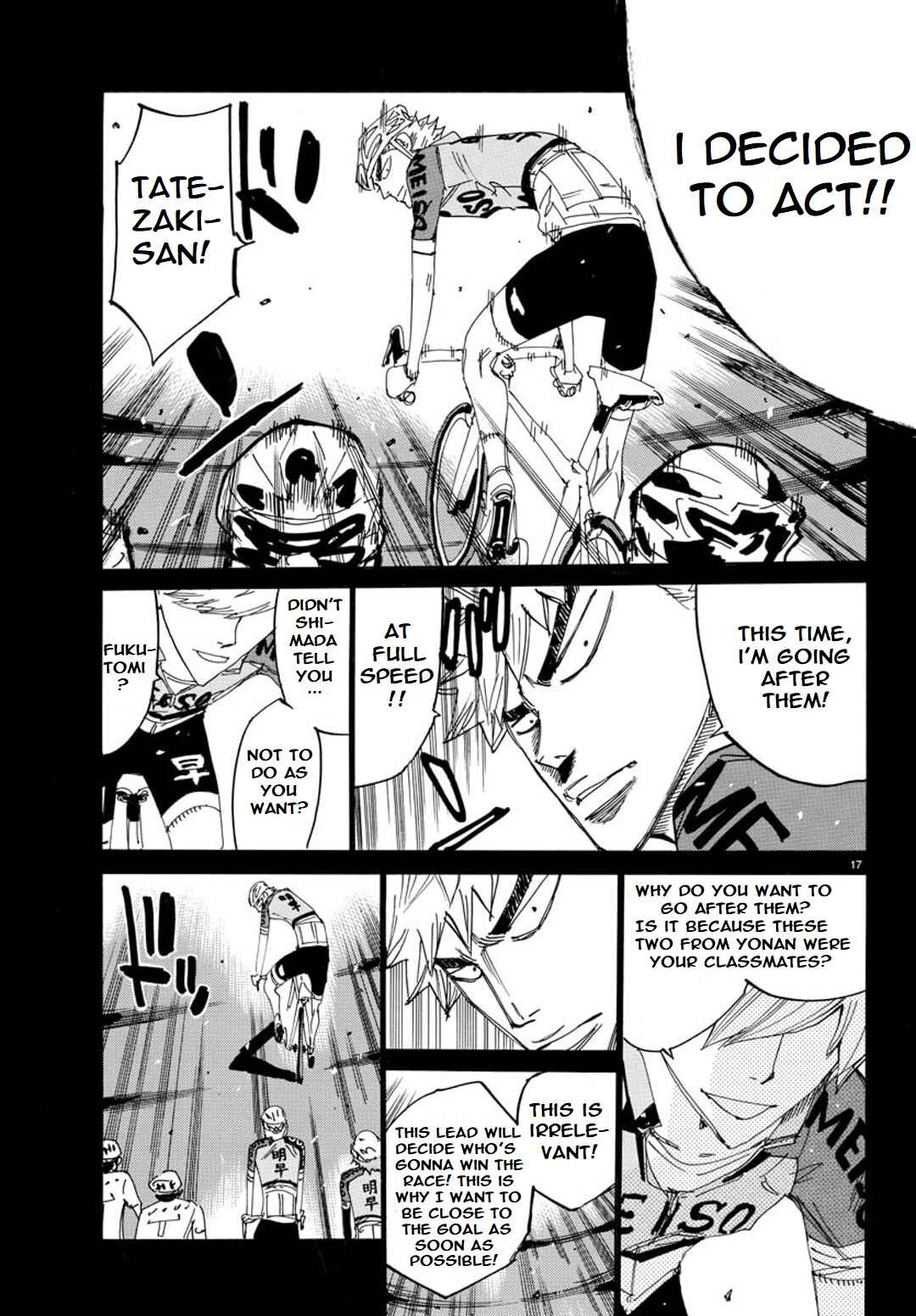 Page 16 Chapter 89 Yowamushi Pedal - Spare Bike
