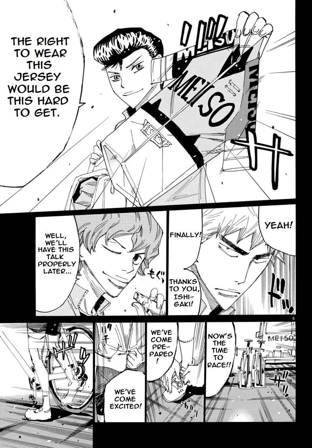 Page 5 Chapter 89 Yowamushi Pedal - Spare Bike
