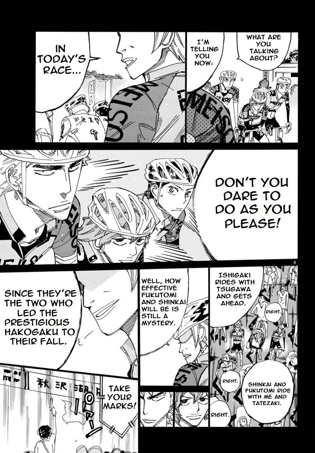 Page 8 Chapter 89 Yowamushi Pedal - Spare Bike