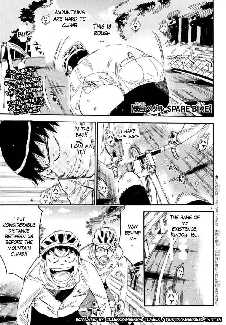Page 2 Chapter 59 Yowamushi Pedal - Spare Bike