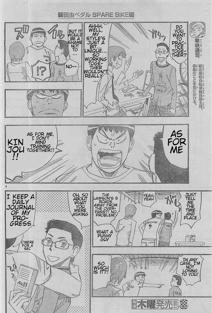 Page 4 Chapter 3 Yowamushi Pedal - Spare Bike