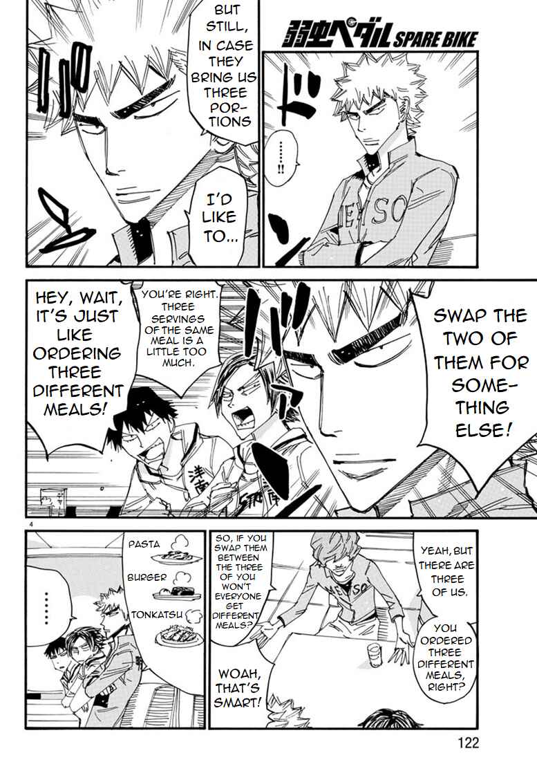 Page 4 Chapter 88 Yowamushi Pedal - Spare Bike