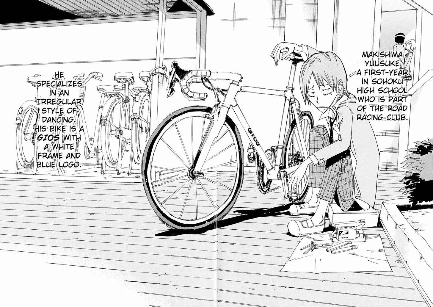 Page 8 Chapter 18 Yowamushi Pedal - Spare Bike