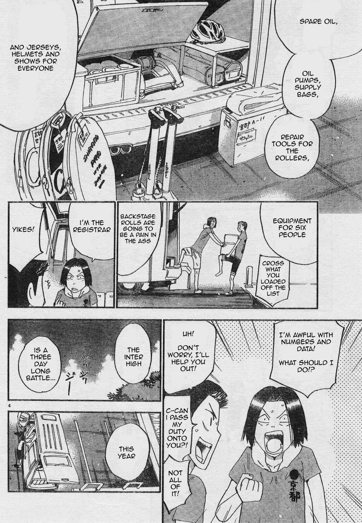 Page 4 Chapter 34 Yowamushi Pedal - Spare Bike