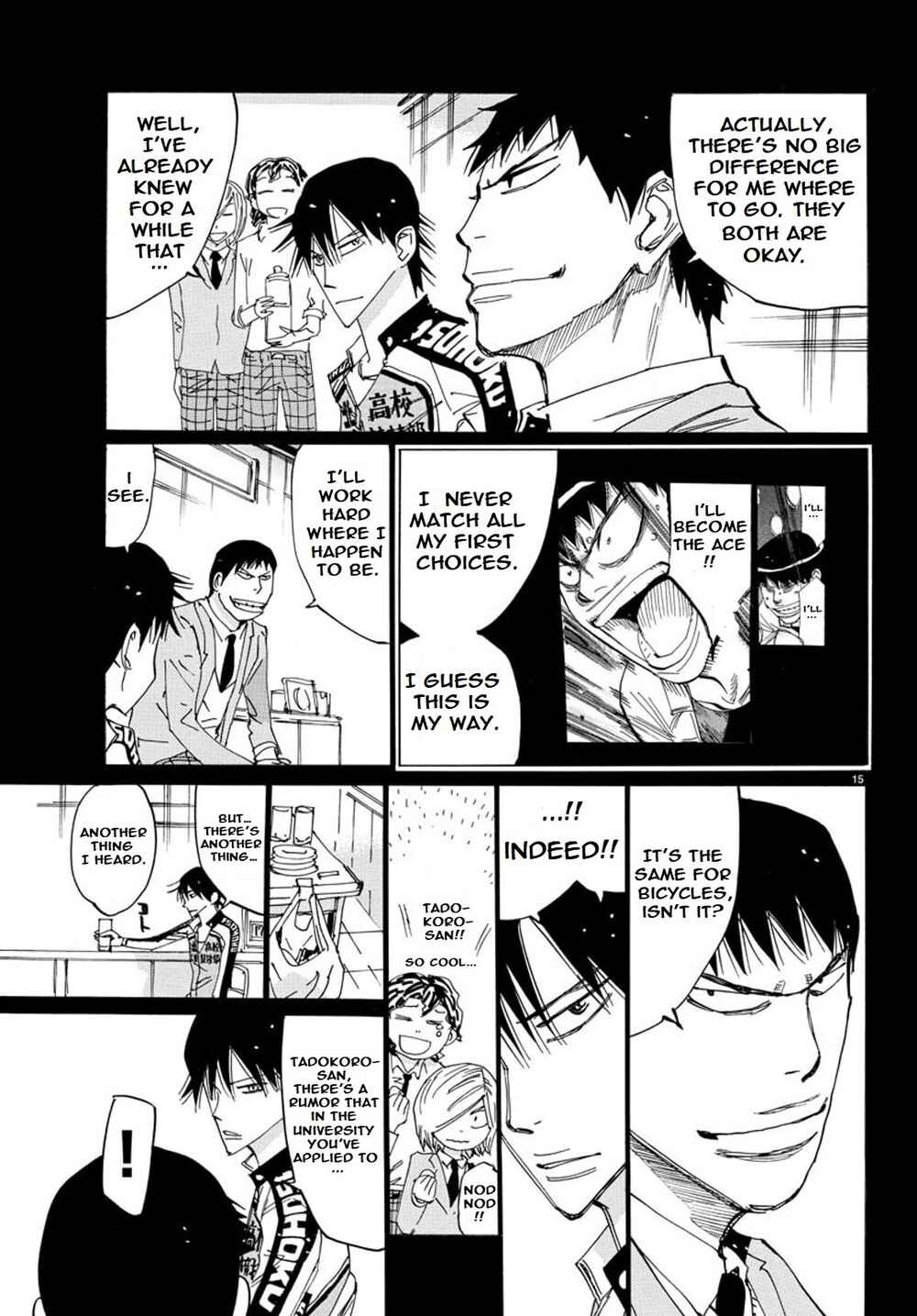 Page 18 Chapter 93 Yowamushi Pedal - Spare Bike
