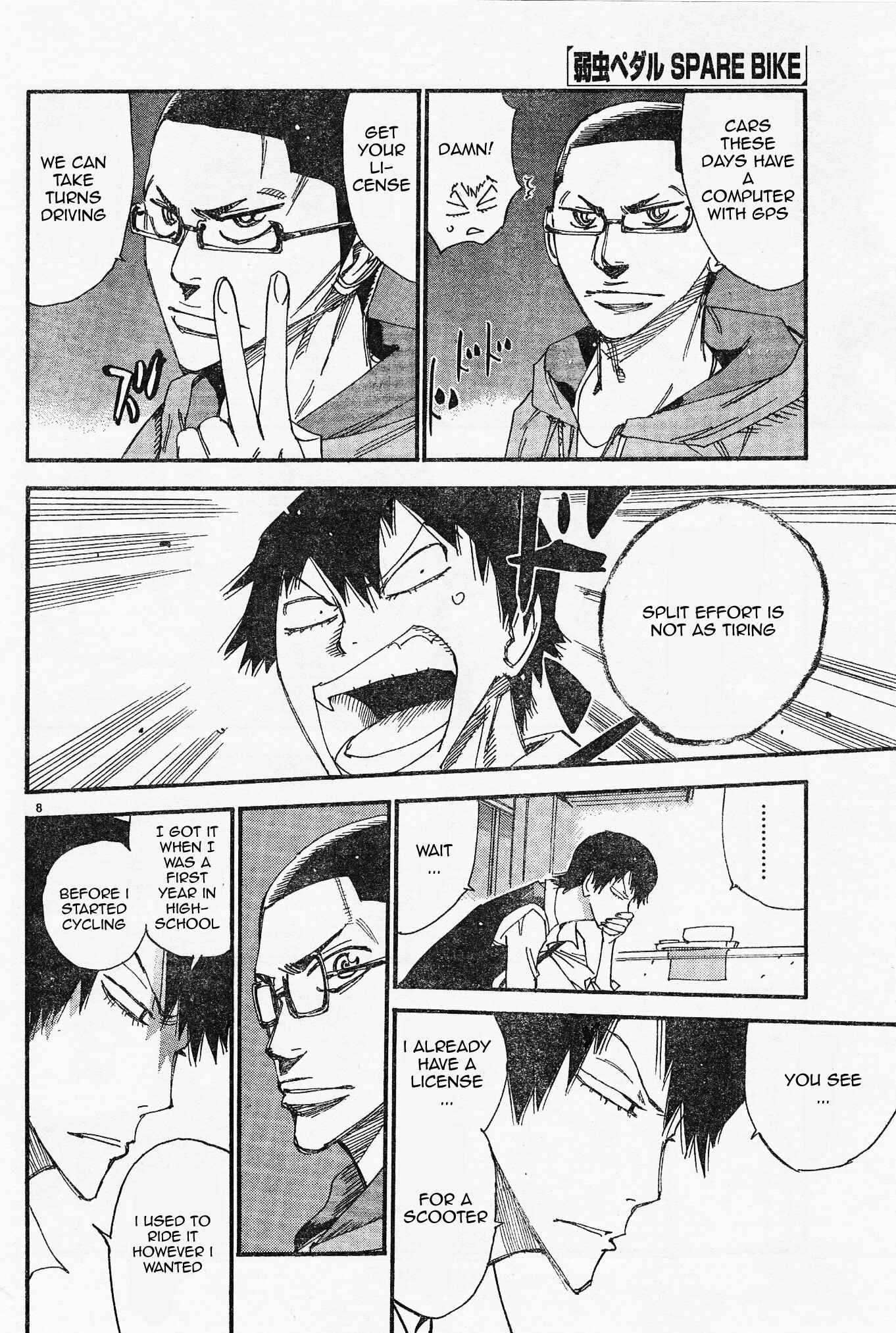 Page 11 Chapter 41 Yowamushi Pedal - Spare Bike