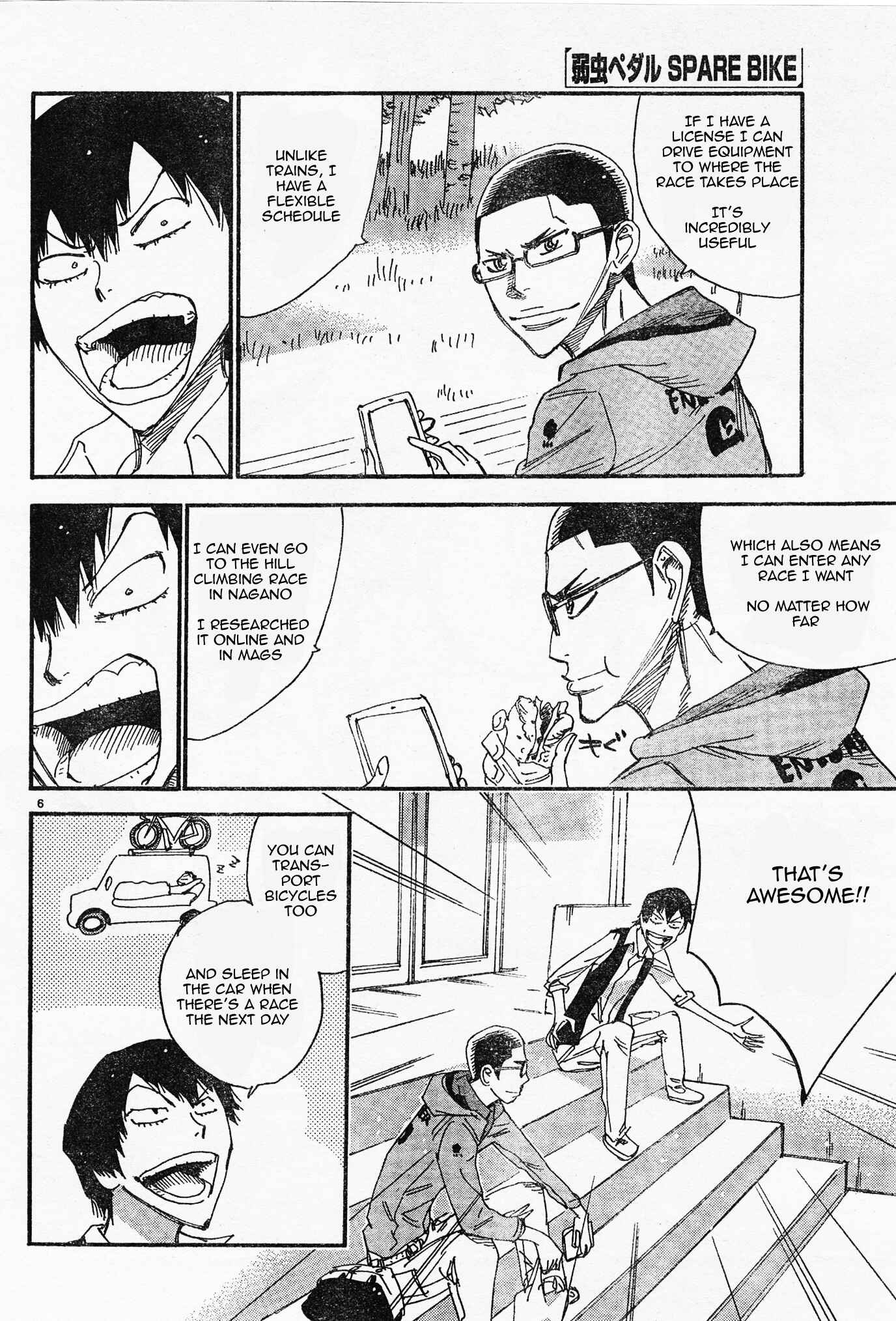 Page 9 Chapter 41 Yowamushi Pedal - Spare Bike