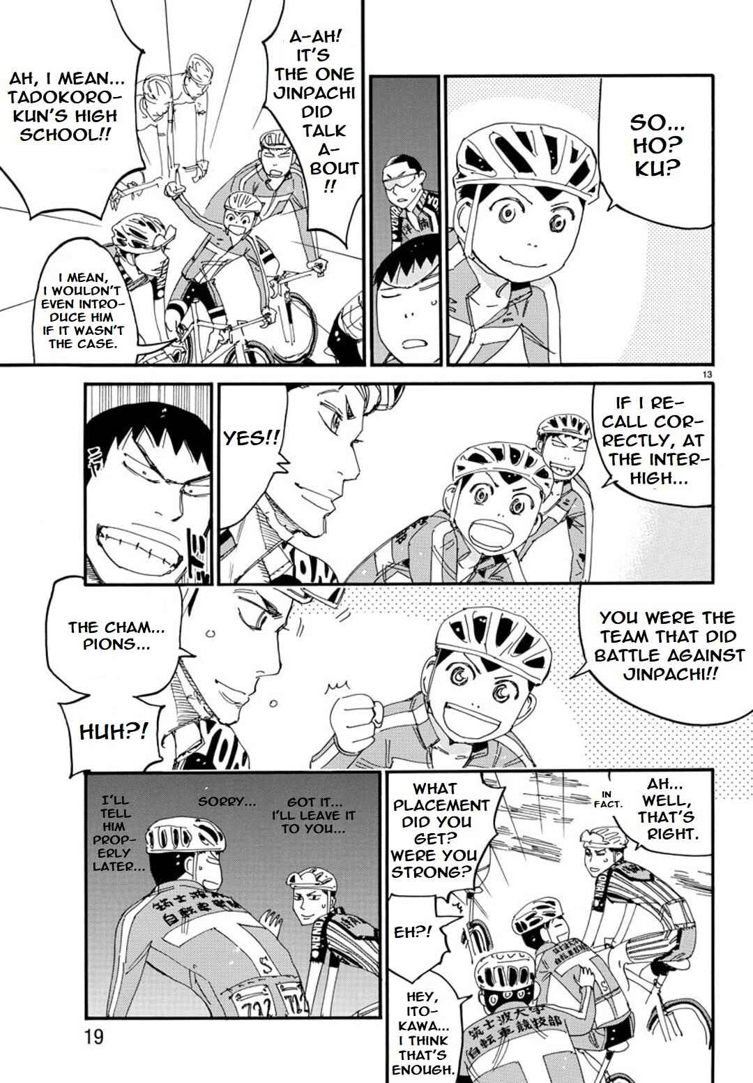 Page 15 Chapter 113 Yowamushi Pedal - Spare Bike