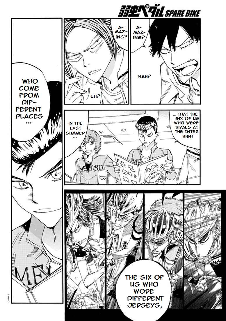Page 15 Chapter 87 Yowamushi Pedal - Spare Bike