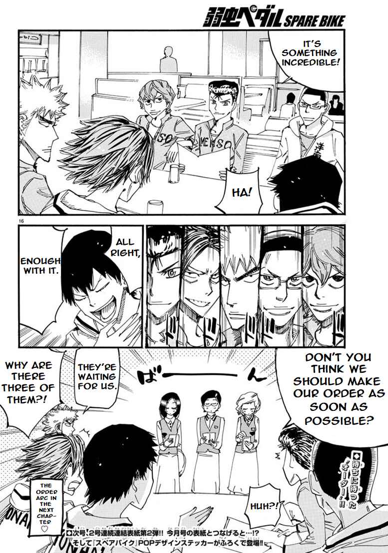 Page 18 Chapter 87 Yowamushi Pedal - Spare Bike