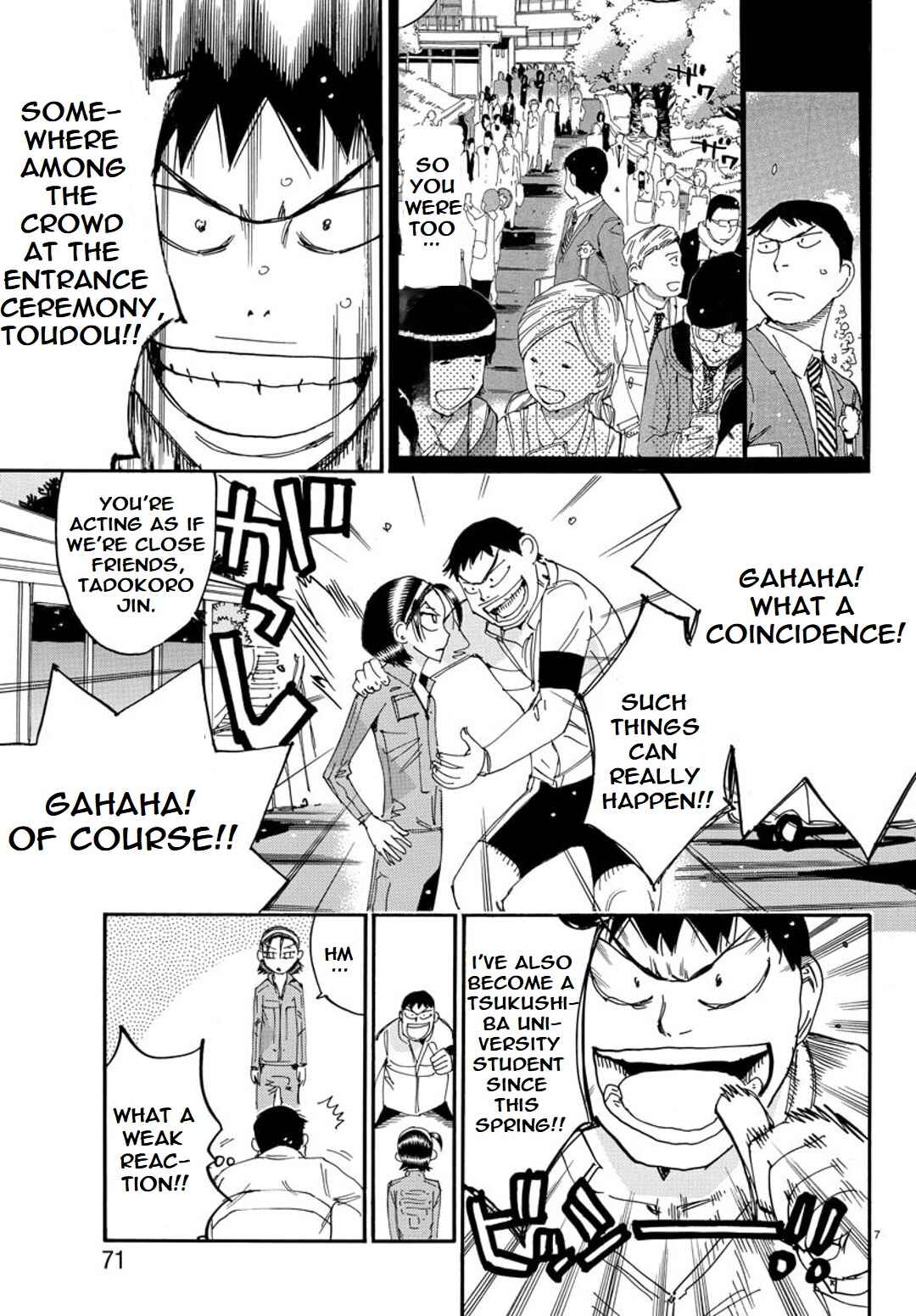 Page 7 Chapter 99 Yowamushi Pedal - Spare Bike