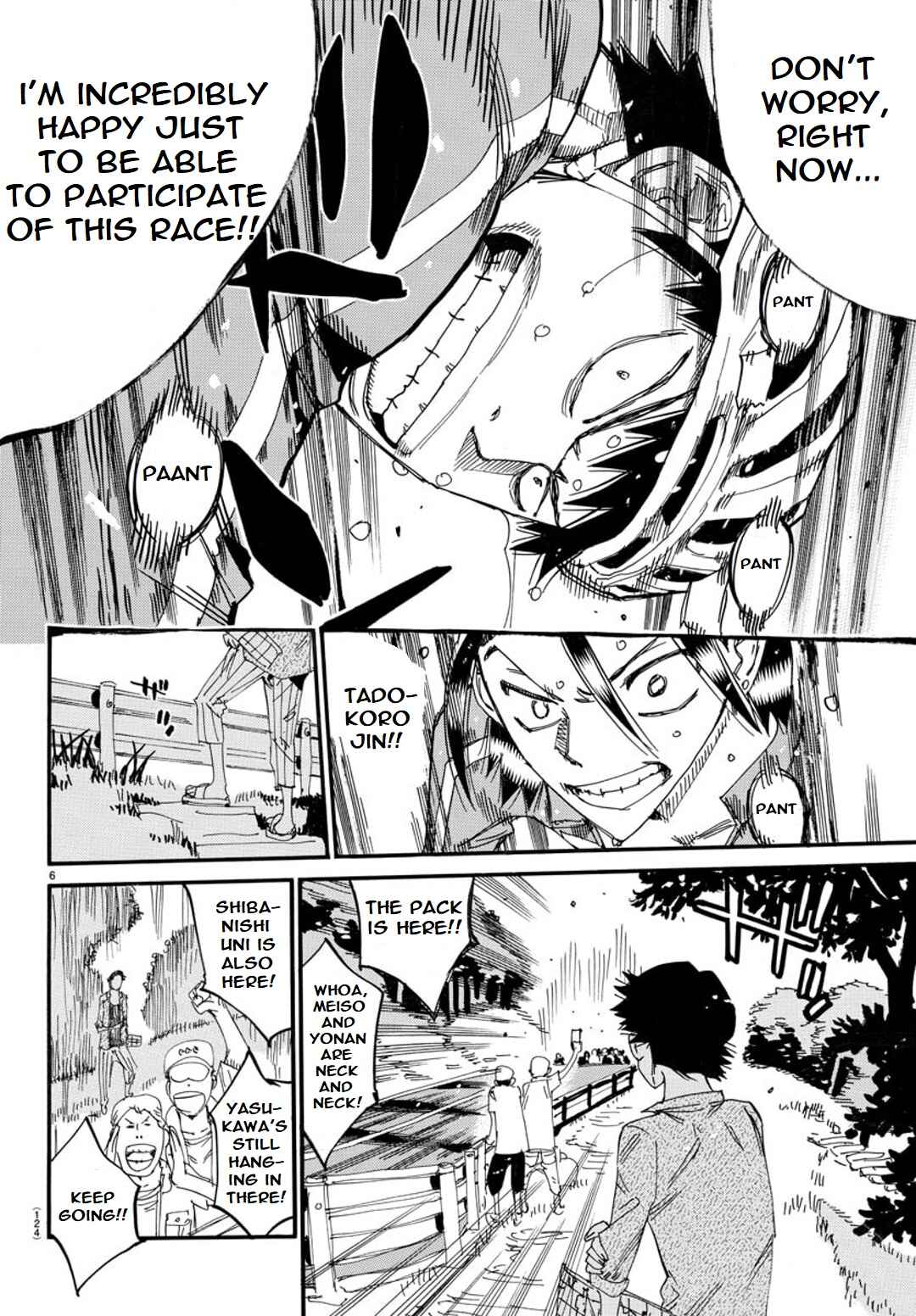 Page 6 Chapter 117 Yowamushi Pedal - Spare Bike