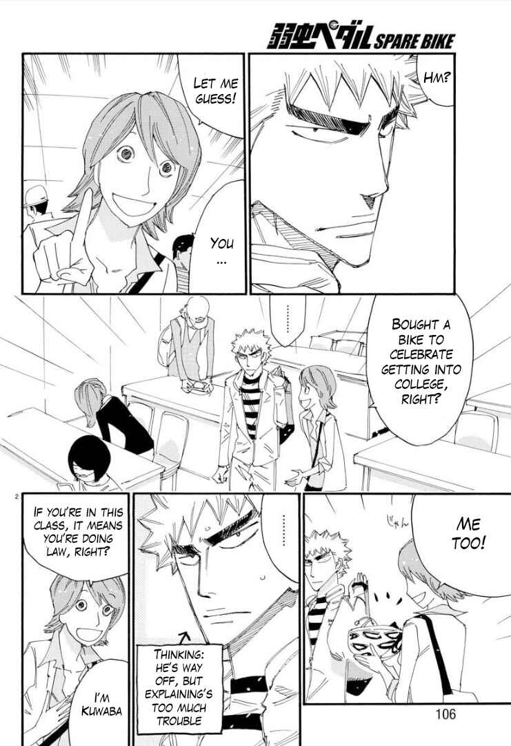 Page 4 Chapter 75 Yowamushi Pedal - Spare Bike