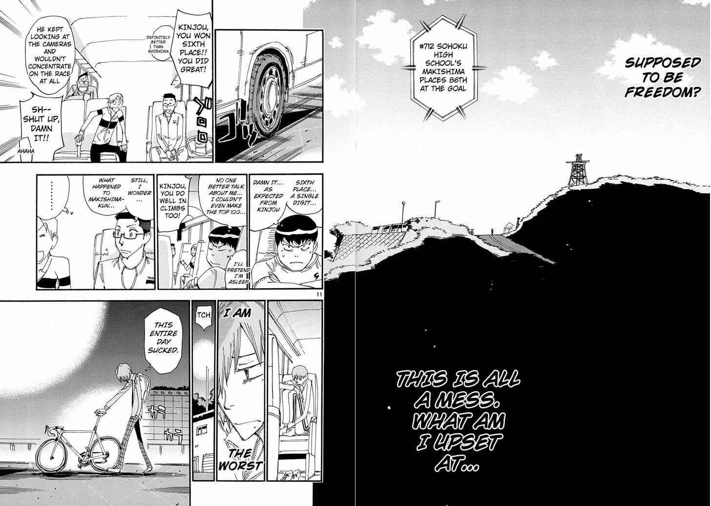 Page 11 Chapter 19 Yowamushi Pedal - Spare Bike