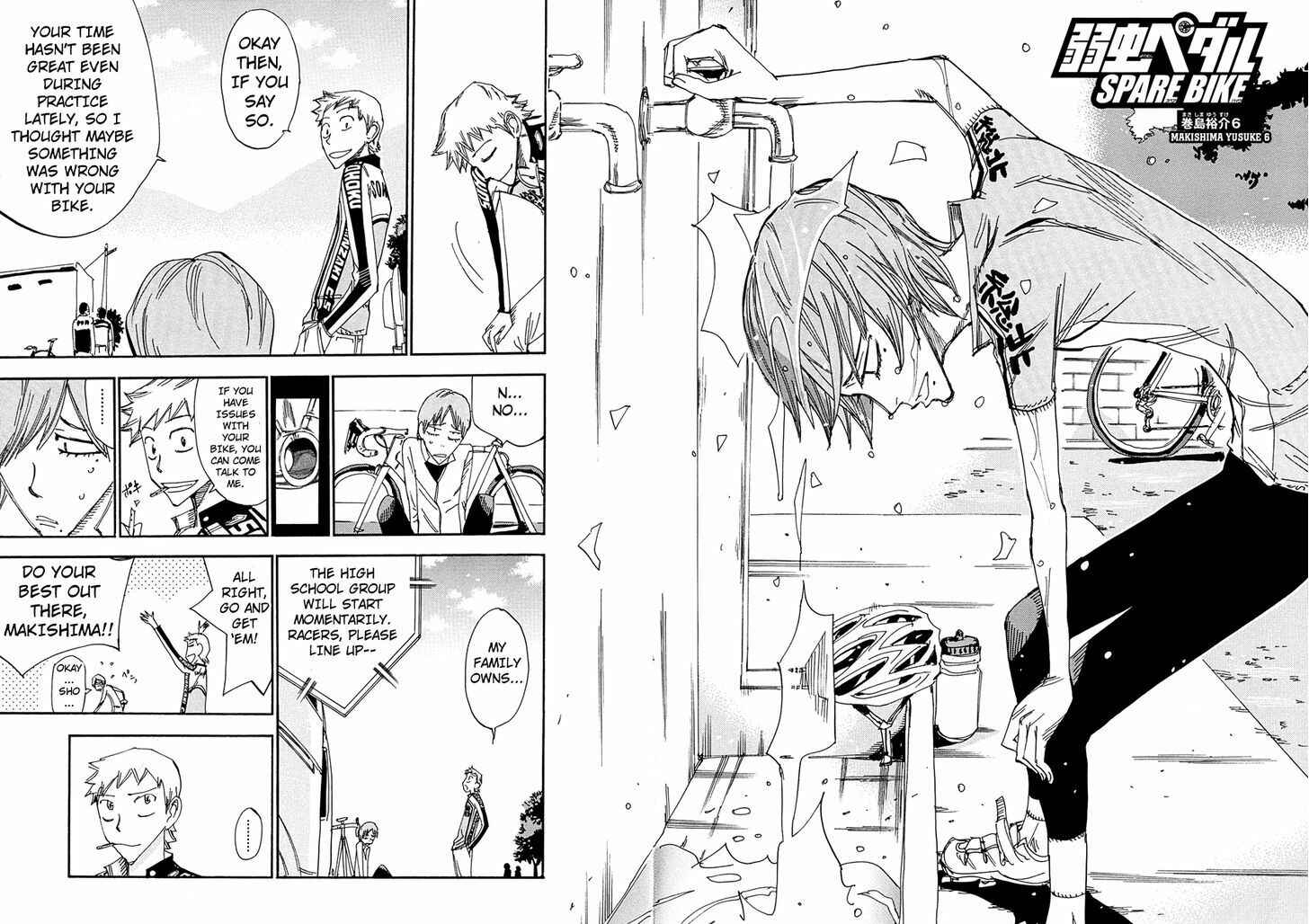 Page 6 Chapter 19 Yowamushi Pedal - Spare Bike